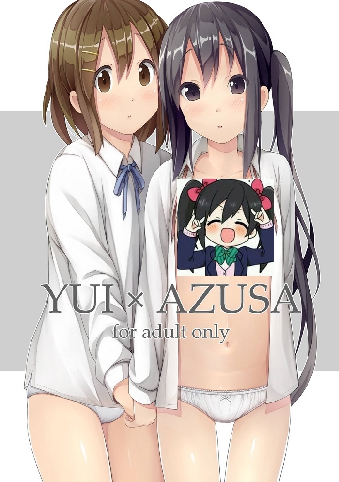 【汉化漫画同人本】[コテラバイト (コテラ)] YUI × AZUSA (けいおん!) [中国翻訳] [DL版]