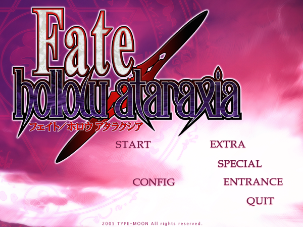 Fate hollow ataraxia