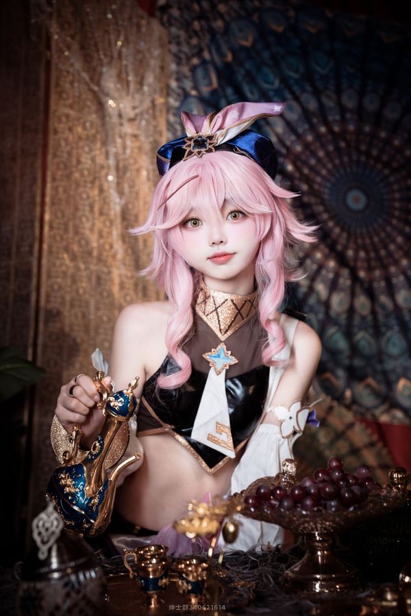 【同人图集画集下载/百度云/VIP】原神多莉和刹那cosplay美图